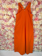 'S Max Mara Dress Orange Sz. Estm. M/L