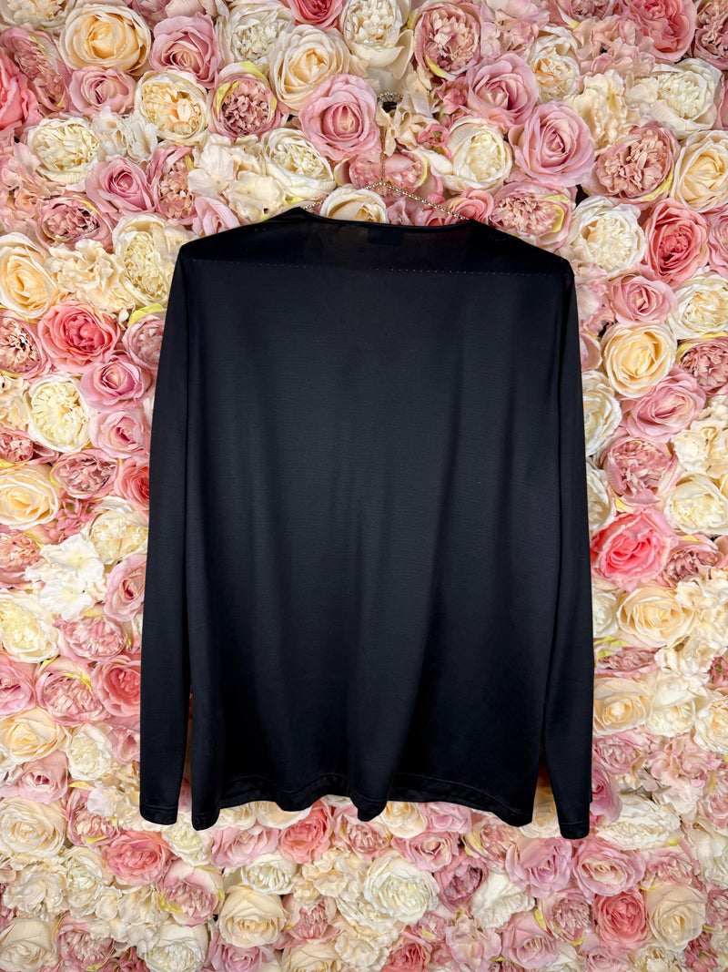 Akris Classic Cashmere / Silk Top