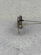 Gucci Metal Frame Sunglasses Gold Grey