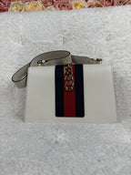 Gucci Sylvie Chain Bag White Multi
