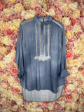Ermanno Scervino blouse jeans look
