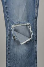 Good American Ripped Jeans Blue Sz. XS