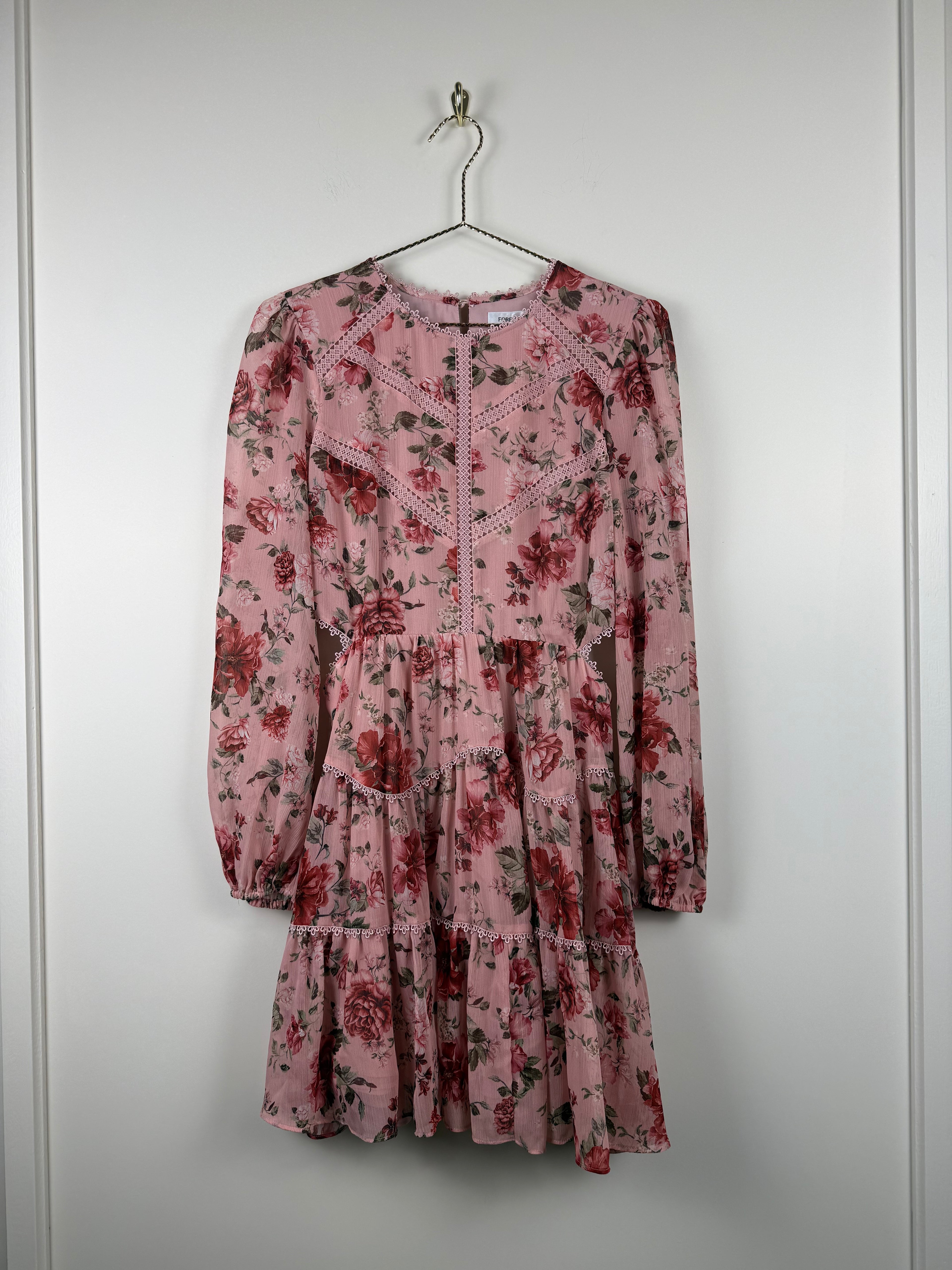 Forever New Kleid – Rosa Multicolor – Gr. 38 DE