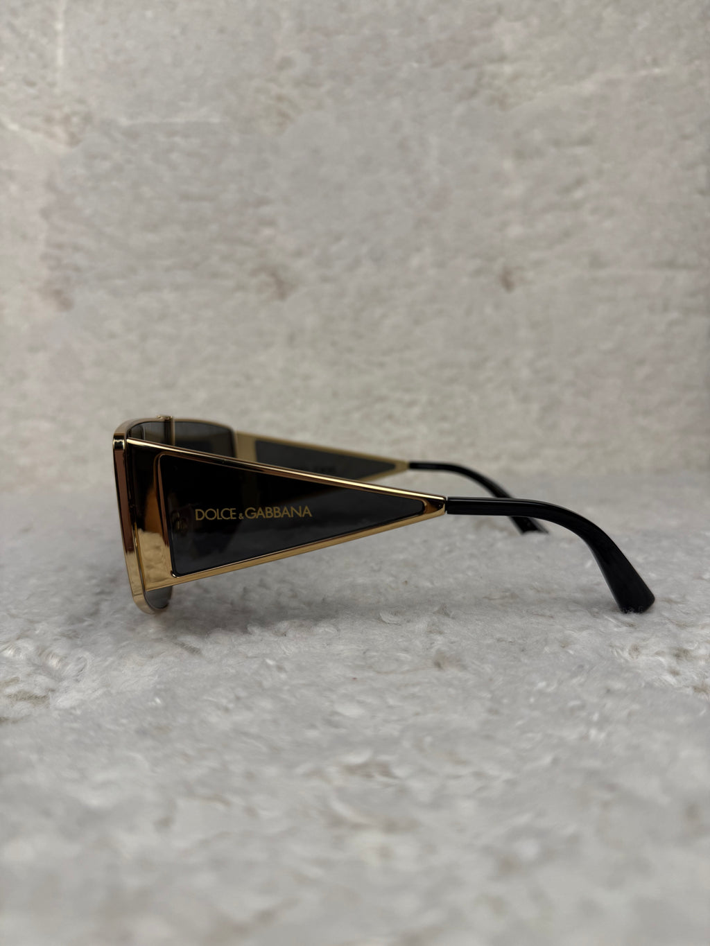 Dolce & Gabbana DNA Sunglasses Black Gold
