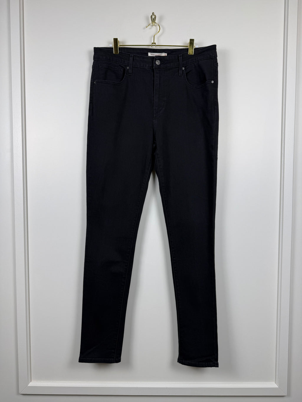 Levi's 721 High Rise Skinny Jeans – Dunkelgrau – Gr. 32