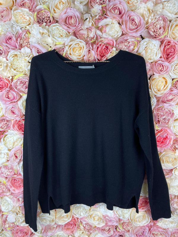 Vince Cashmere Sweater Black Sz. XS