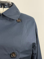 Max Mara The Cube Zeno Trench-Jacke – Dunkelblau – Gr. 38 DE