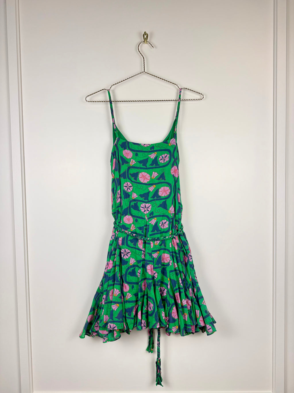 Rhode Dress Green Multi Sz. XS