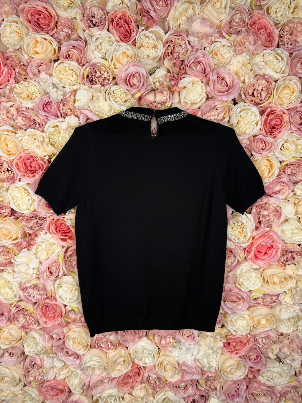 Gucci Wool Top Black Sz. 36 DE (40 IT)