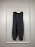 Chanel Jogginghose – Grau/Schwarz – Gr. 38 DE (40 FR)