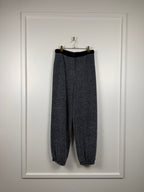 Chanel Jogginghose – Grau/Schwarz – Gr. 38 DE (40 FR)