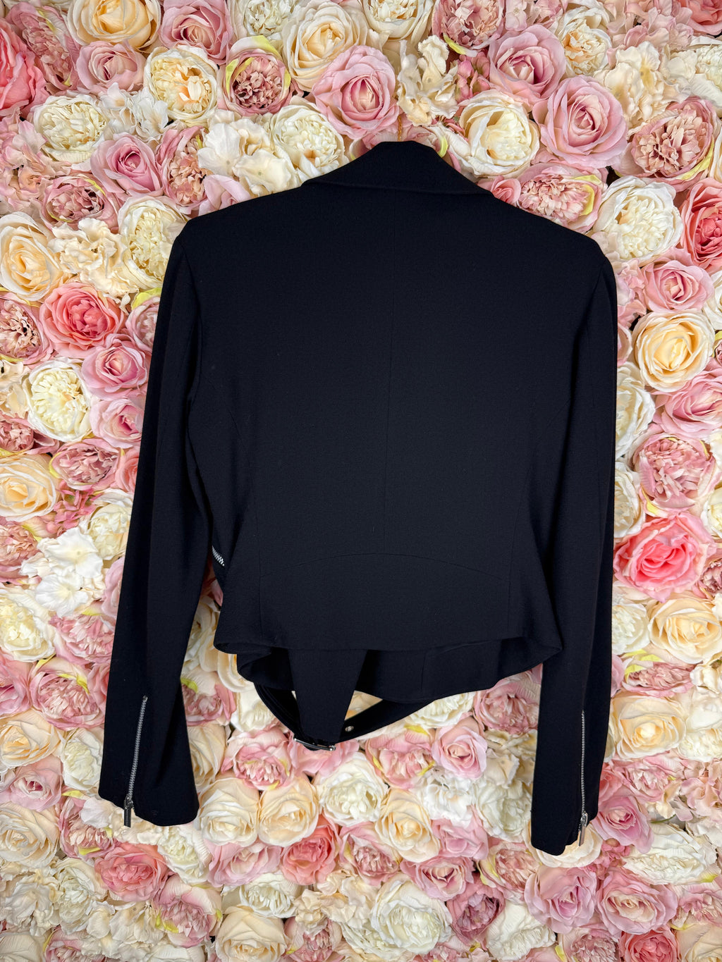 Christopher Kane Fabric Biker Jacket