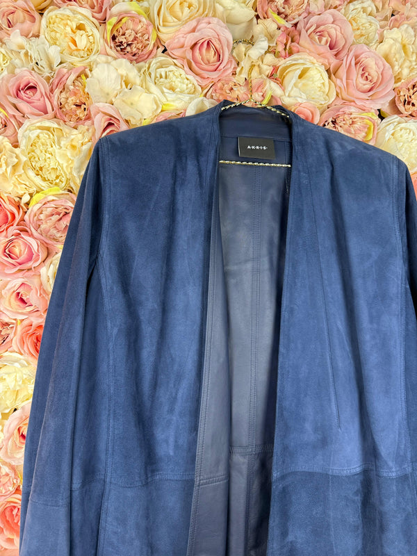 Akris Thin Velour Coat