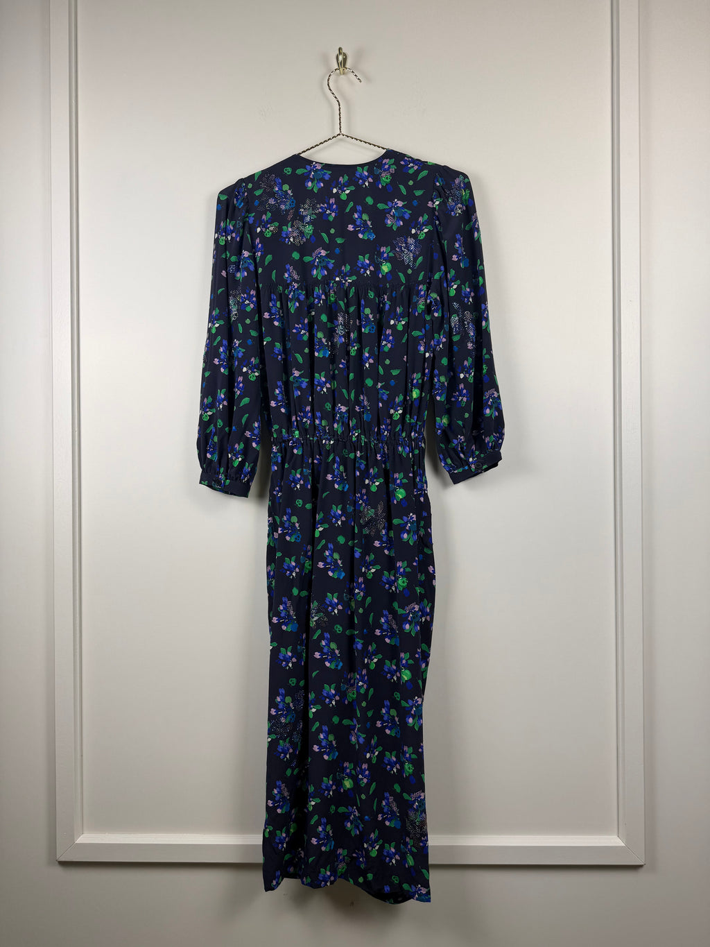Zadig & Voltaire Kleid mit Blumenprint – Dunkelblau/Multicolor – Gr. XS