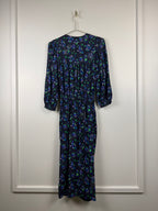 Zadig & Voltaire Kleid mit Blumenprint – Dunkelblau/Multicolor – Gr. XS