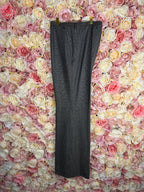 Akris Classic Straight Pants Check Pattern
