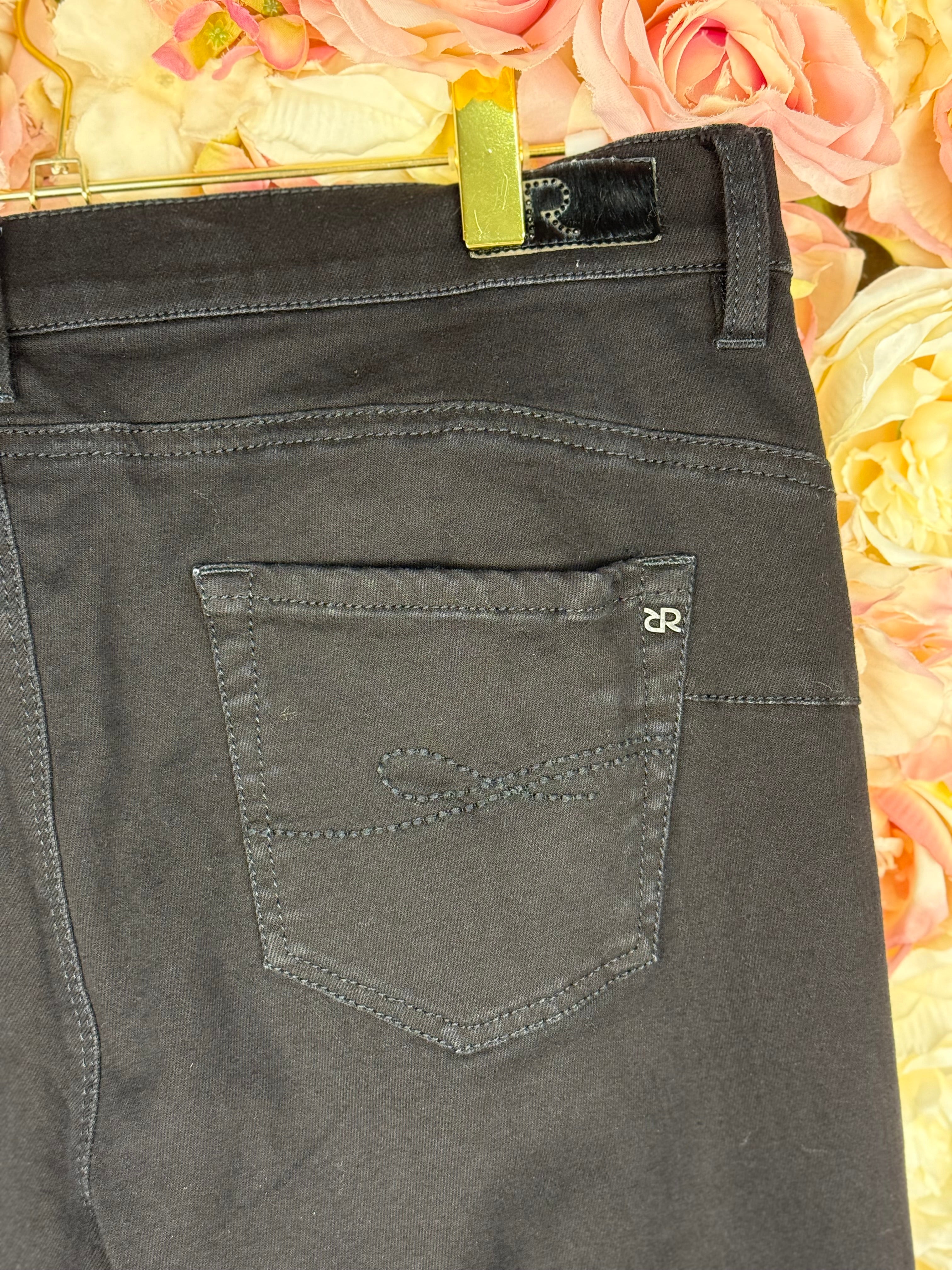 Raffaello Rossi Jeans Black Skinny