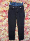 Sandro Double Waist Mom Jeans Grey Blue Sz. 36 DE (38 FR)