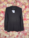 Iris von Arnim Sweater V-Neck Brown