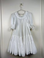 Ermanno Scervino Beachwear Kleid mit Spitze – Weiss – Gr. 38 DE (42 IT)