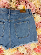 Mih Jeans Shorts Light Blue