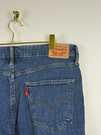 Levi's 721 High Rise Skinny Jeans Blue Sz. 32
