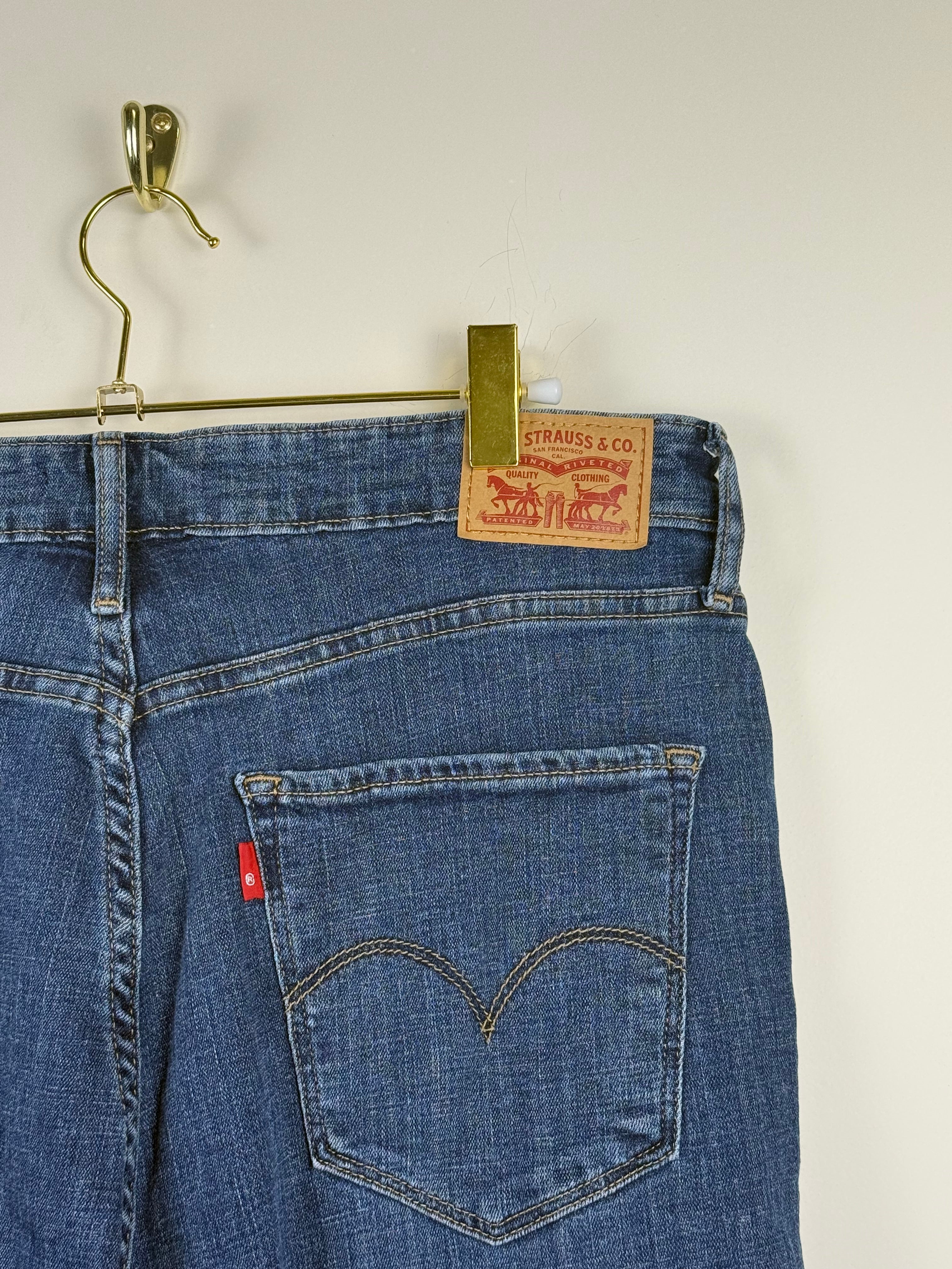Levi's 721 High Rise Skinny Jeans Blue Sz. 32