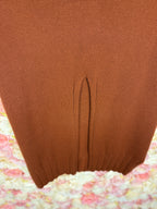 Malo Cashmere Vest in Rust