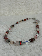 Coeur De Lion Necklace Purple Multi