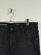 AG Adriano Goldschmied The Farrah Skinny Ankle Jeans – Dunkelgrau – Gr. 32