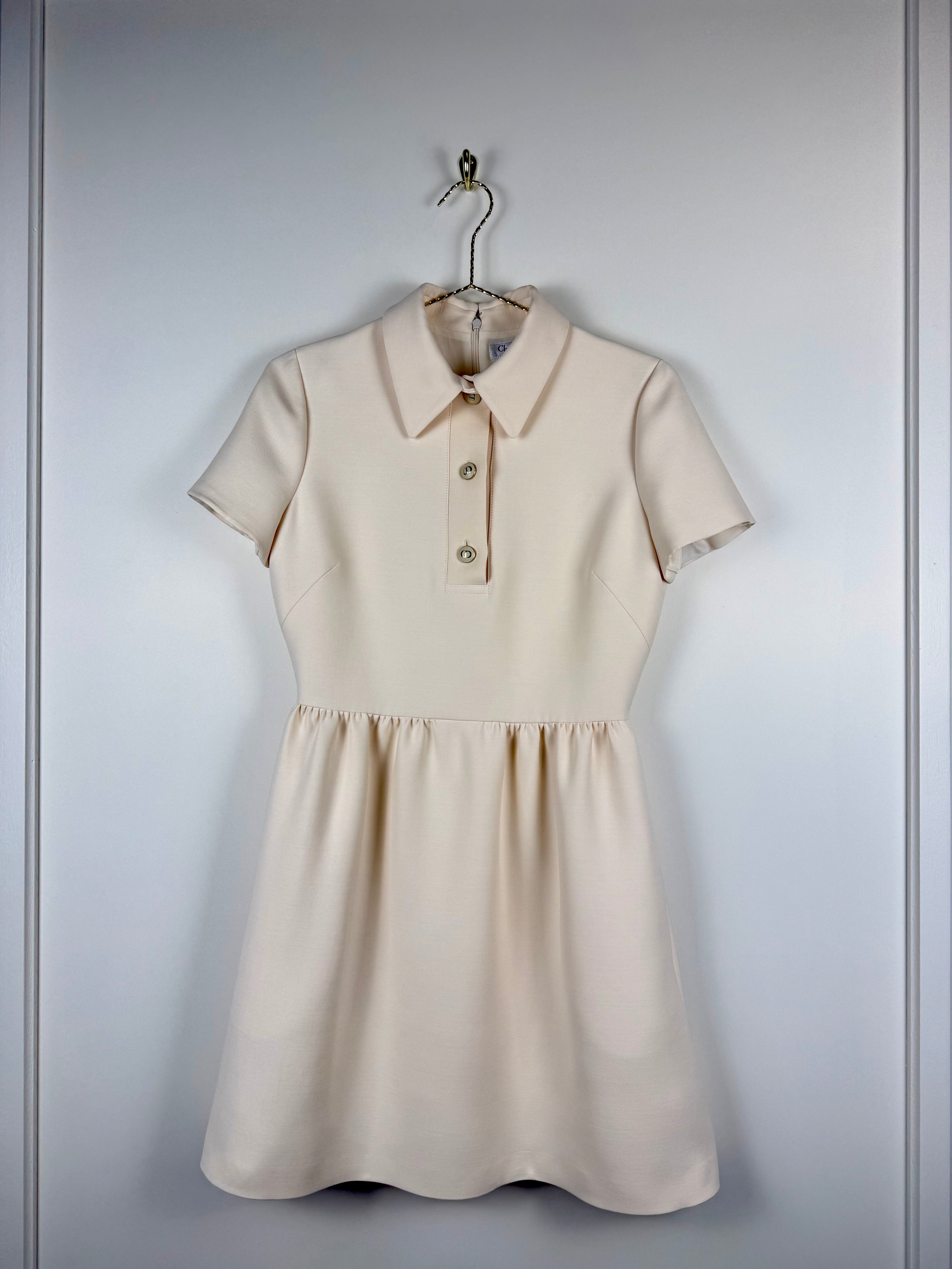 Dior Dress Cream Sz. 36 DE