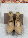 Gianvito Rossi Velour Heels Beige Sz. 38 EU