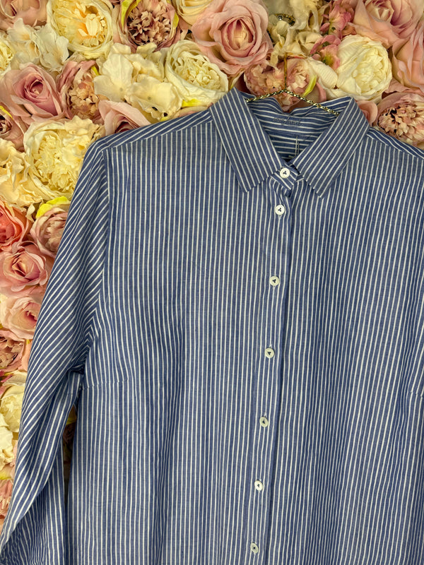 Van Laack Long Dress/Blouse Stripes
