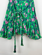 Rhode Dress Green Multi Sz. XS