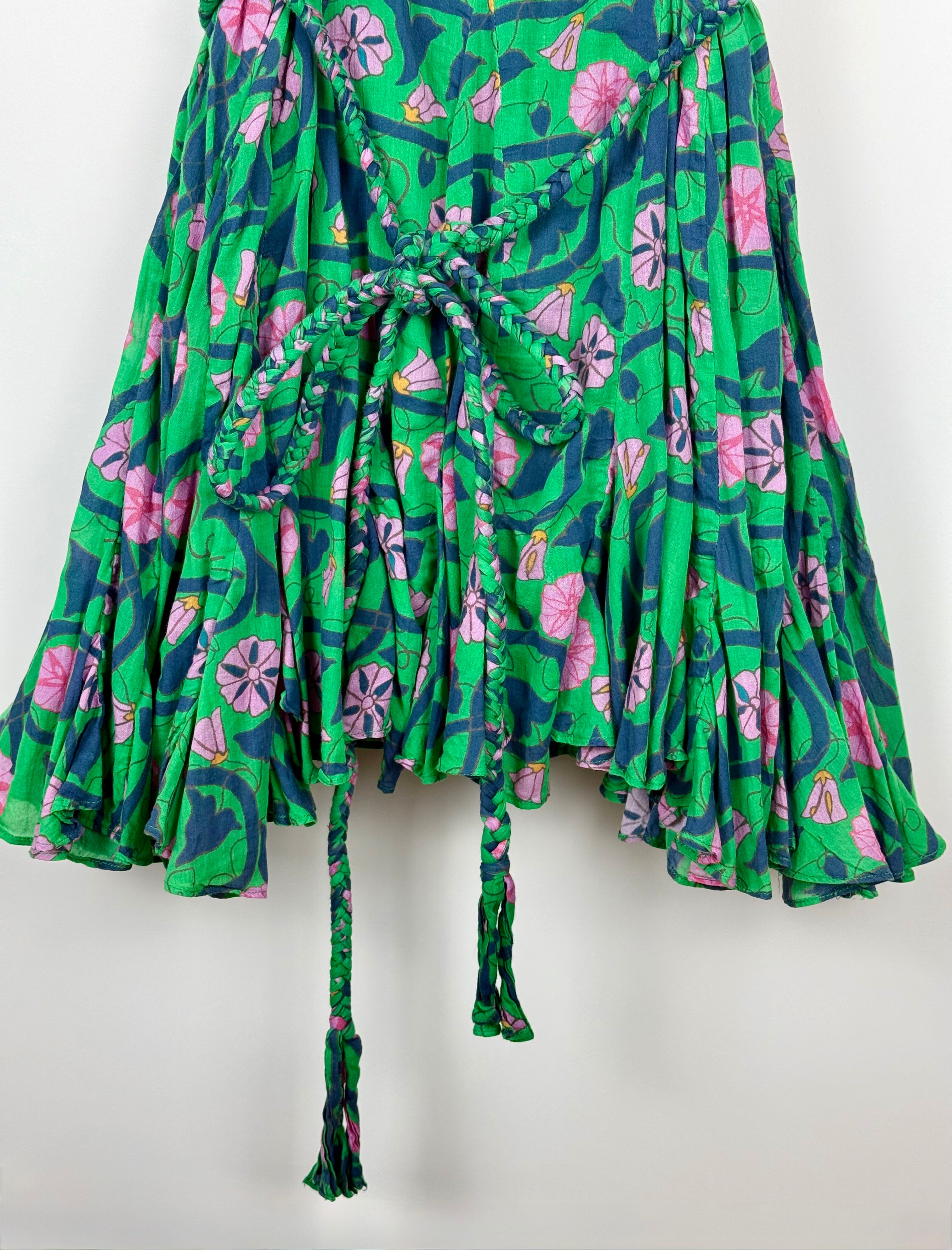 Rhode Dress Green Multi Sz. XS