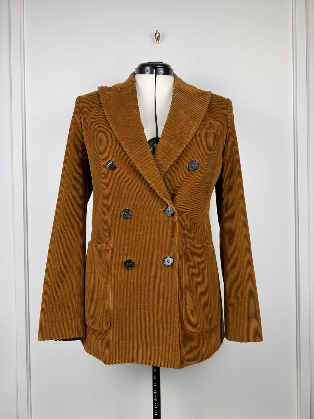 Max Mara Cord-Blazer – Cognac – Gr. 40 EU (44 IT)