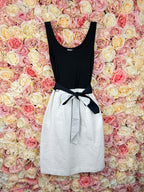 DKNY Dress Black White with Belt Sz. XS