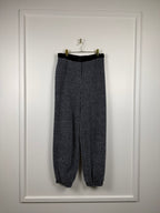 Chanel Jogginghose – Grau/Schwarz – Gr. 38 DE (40 FR)