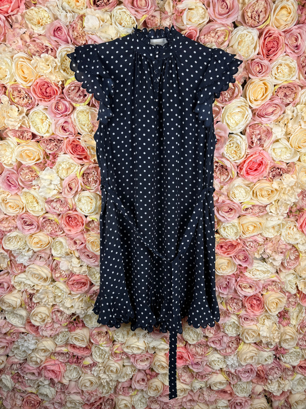 Zimmermann Dress Blue White Sz. 38 DE (2)