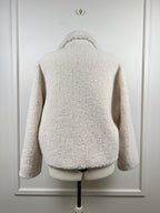 Betta Corradi Teddy-Jacke – Weiss – Gr. M