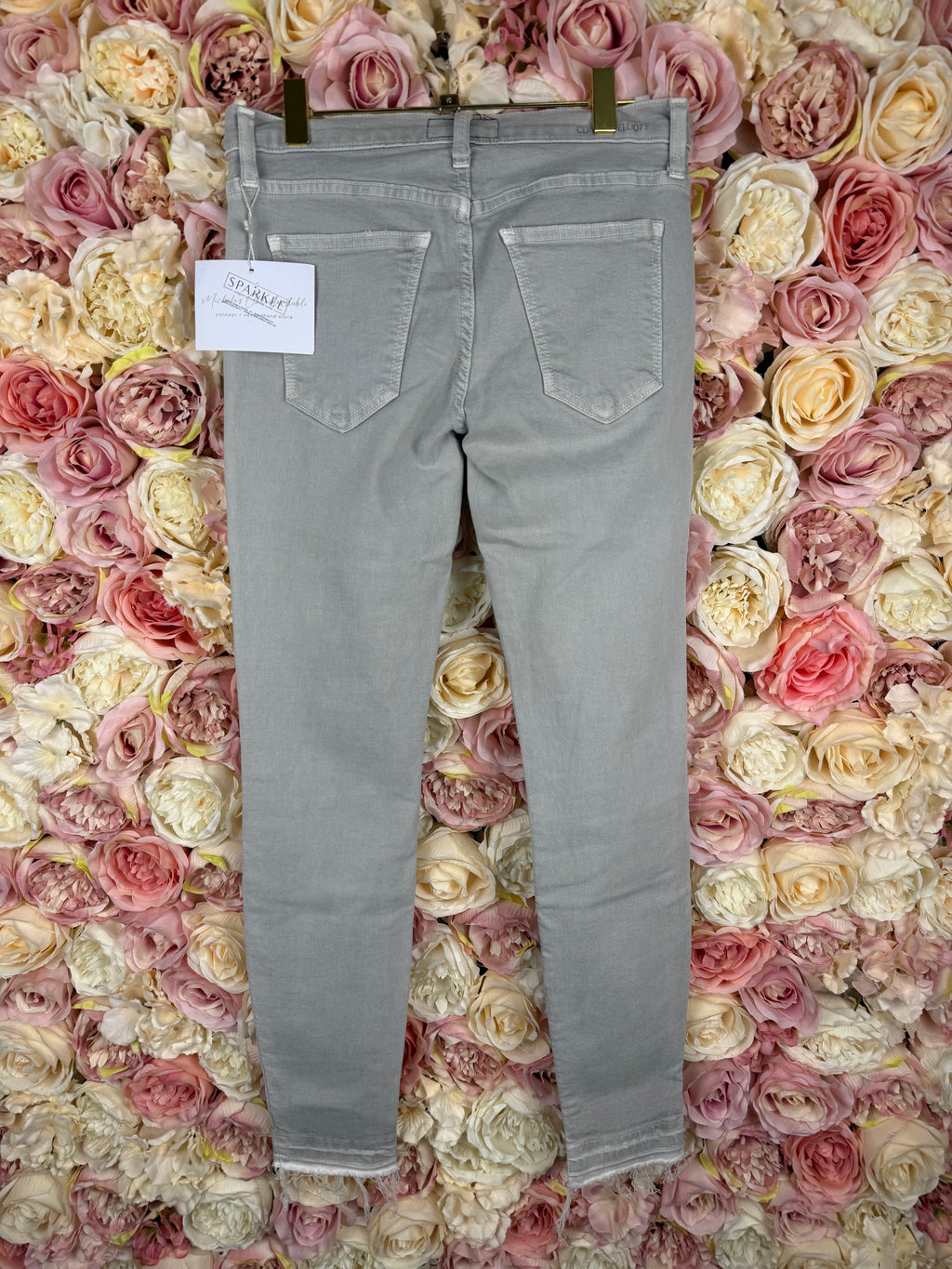 Current/Elliott Jeans light gray skinny