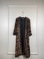 Etro Mantel mit floralen Samt-Details – Multicolor – Gr. 40 DE (44 IT)