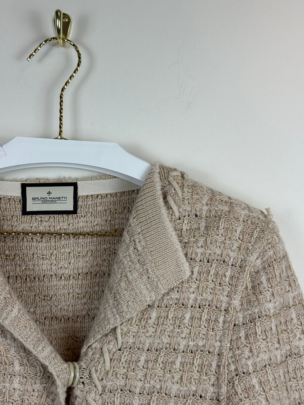 Bruno Manetti Jäcklein – Beige – Gr. 42 DE (46 IT)