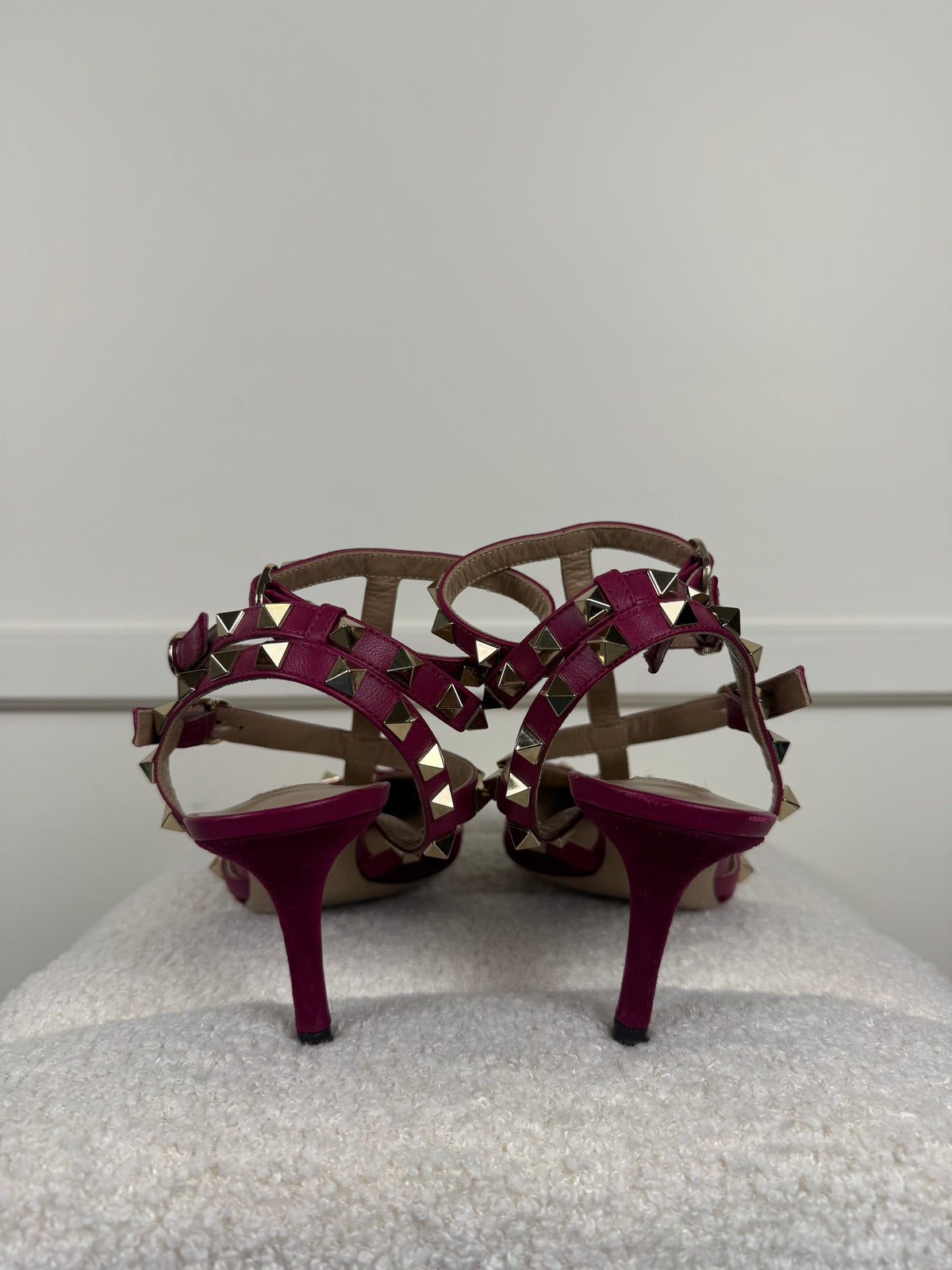 Valentino Rockstud Pumps – Bordeaux – Gr. 38 EU