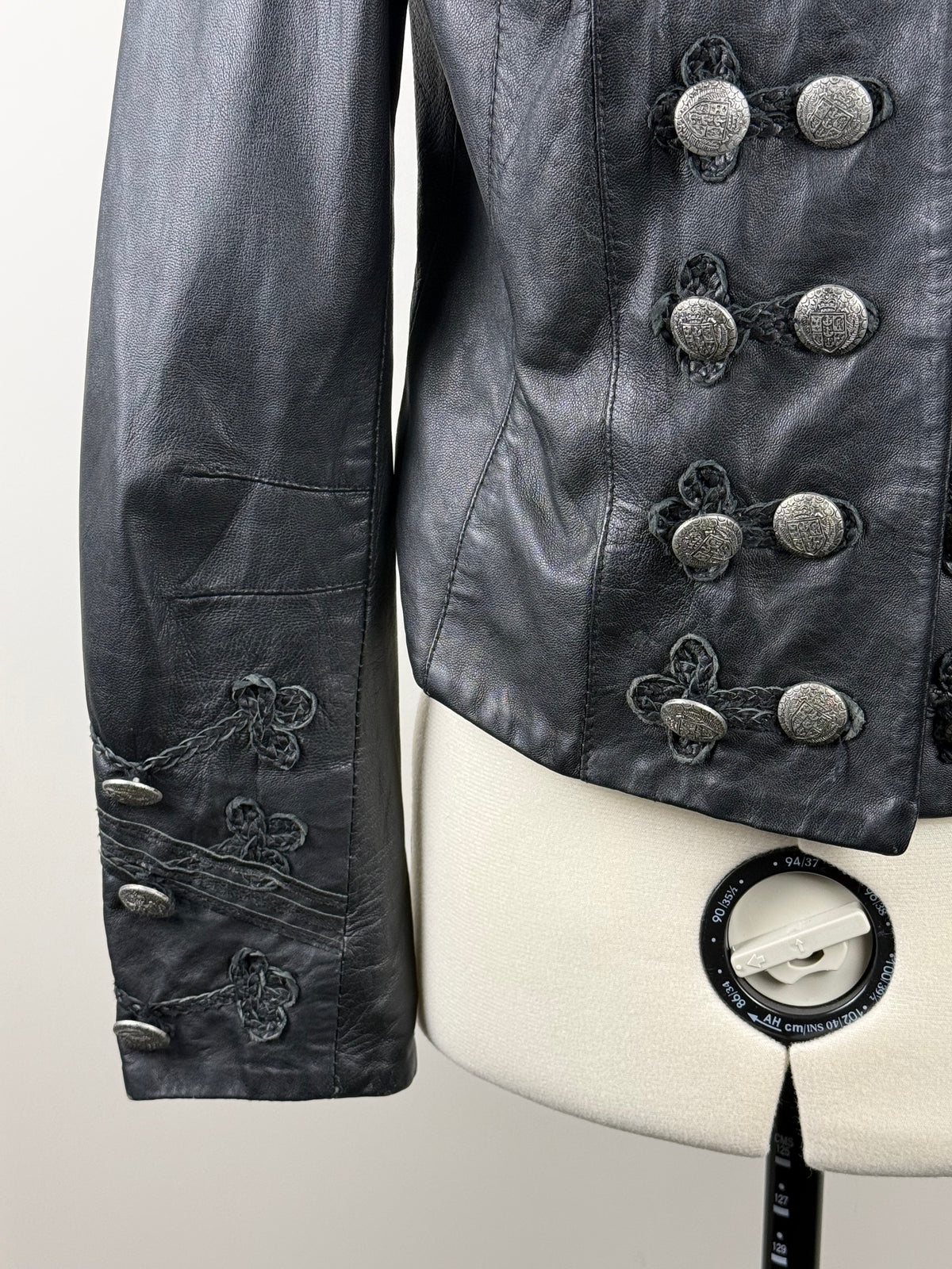 Vila Clothes Lammlederjacke – Schwarz – Gr. M
