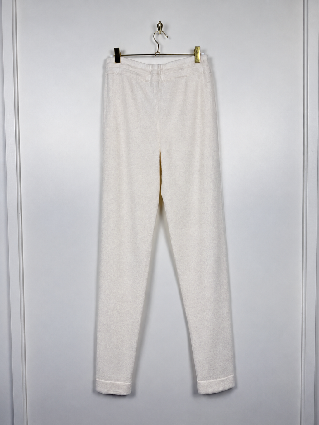 Kujten Cashmere Pants Ivory Sz. S/M