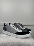 Chanel Velvet Sneakers Black Grey White Sz. 40 EU