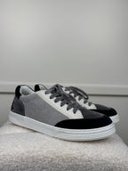 Chanel Velvet Sneakers Black Grey White Sz. 40 EU