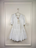 Ermanno Scervino Beachwear Kleid mit Spitze – Weiss – Gr. 38 DE (42 IT)