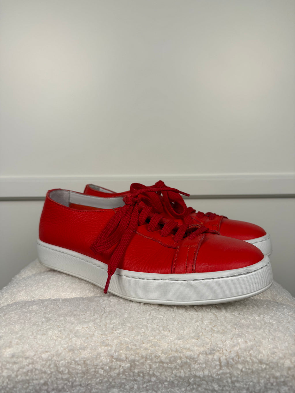 Santoni Leder Sneakers – Verschiedene Farben – Gr. 39